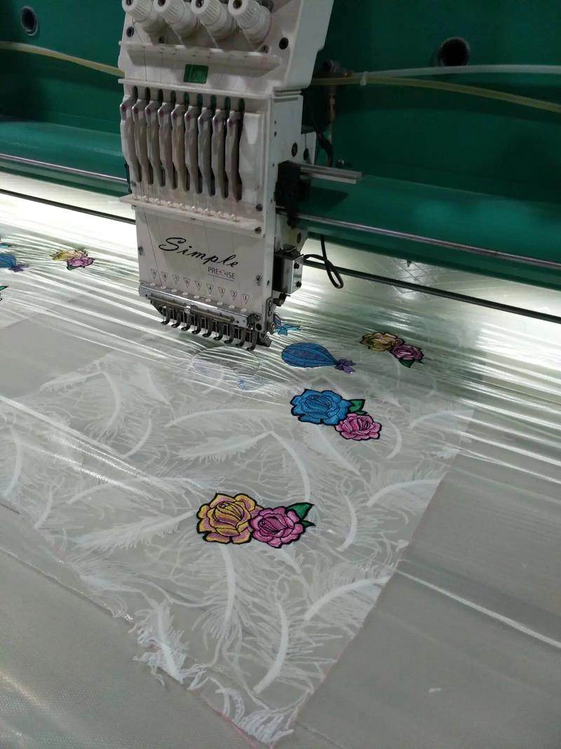 满满的回忆 我的电脑绣花车工时光